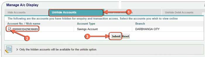 How to solve the error of no account mapping for this username in SBI