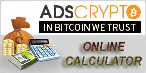 Adscrypto calculator