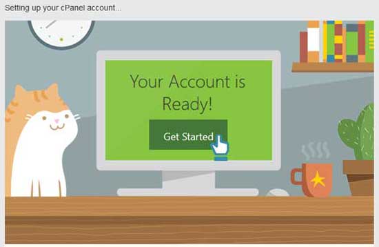 Setting up your cPanel account