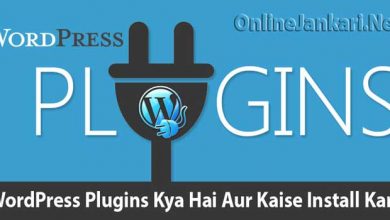 WordPress Plugins Kya Hai Aur Kaise Install Kare