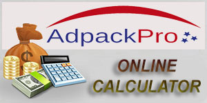 Adpackpro-online-calculator