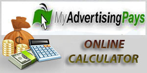 MyAdvertisingPays online calculator