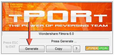 Generate Wondershare Filmora registration Key