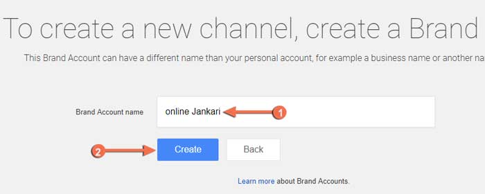 Create a Brand Channel