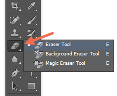 Eraser tool