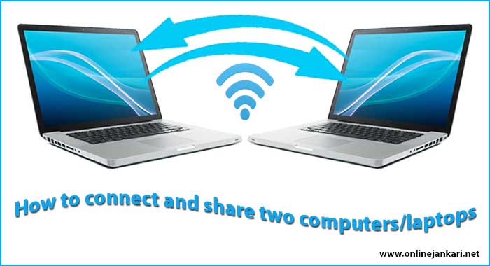 How to Connect and Share files two Computers/Laptops in Hindi/Urdu