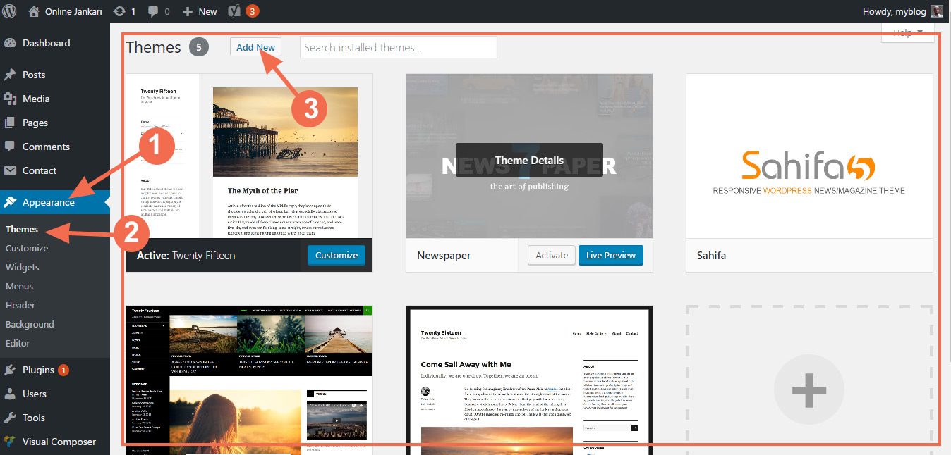 how-to-install-wordpress-themes-panel