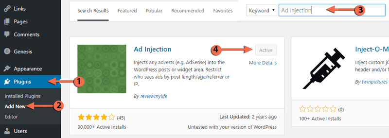 Install Ad Injection Plugin