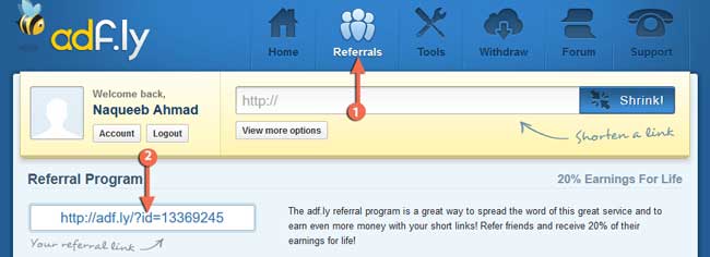 Your-adfly-referral-link