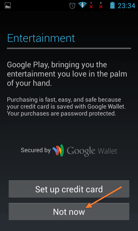 google play store wallet