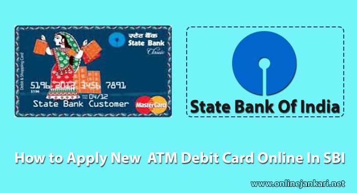 how to apply for new atm card in sbi online 