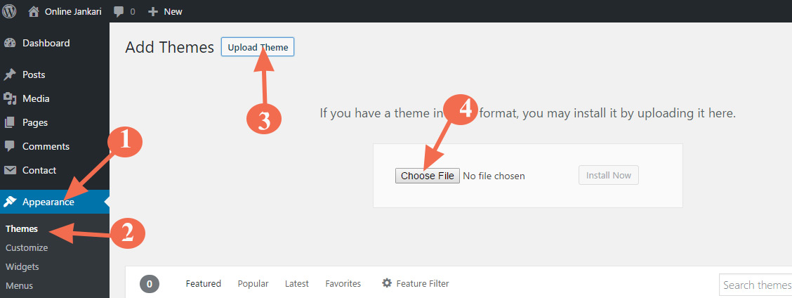 how-to-upload-and-install-wordpress-themes