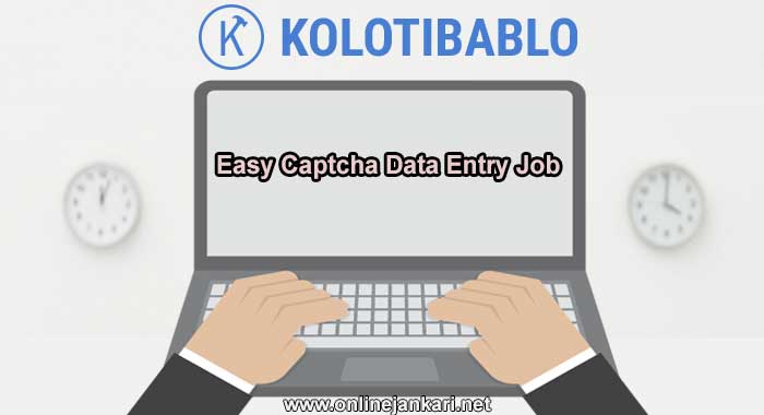 make money with captcha data entry job from home