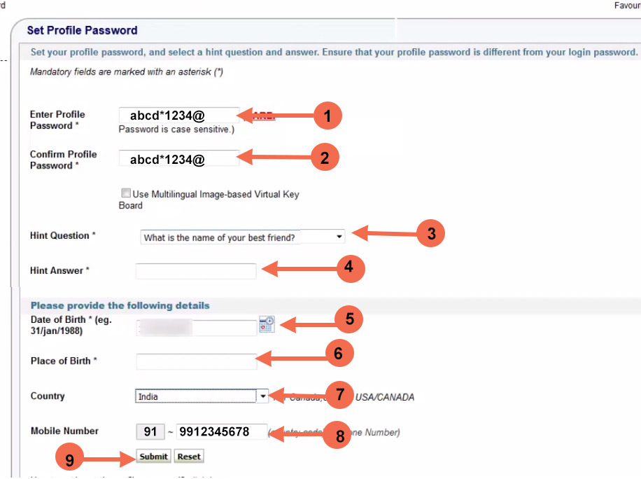 obline-sbi-fist-time-user-set-profile-password
