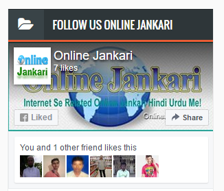 online jankari facebook page like box