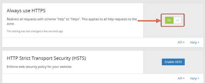 Always use HTTPS on