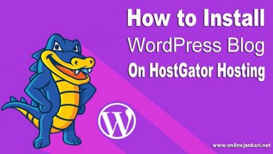 How to Install WordPress On Hostgator