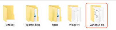 Windows Old Folder