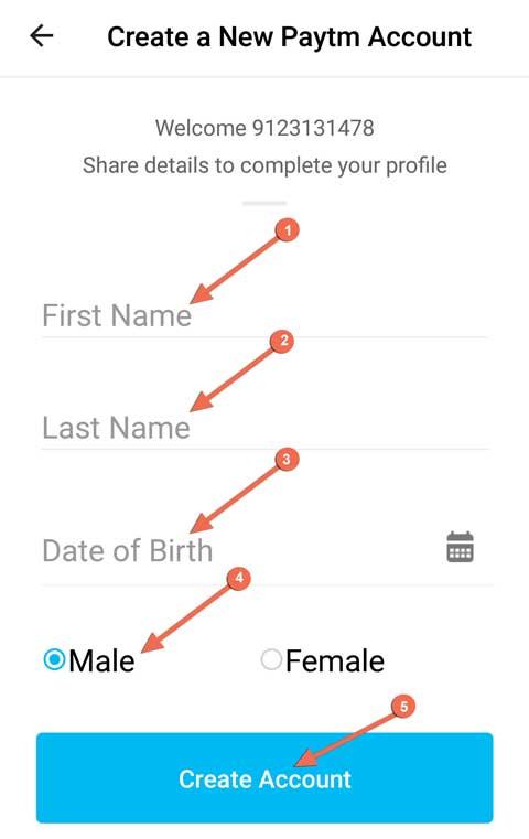 complete your profile