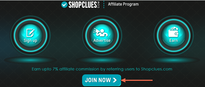 Join Shopclues affiliate program