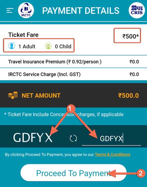 how to book train tickets in irctc app
