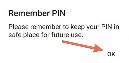 Remember PIN IRCTC Account Login